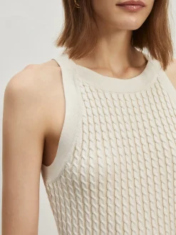 Solid Crew Neck Sweater Vest
