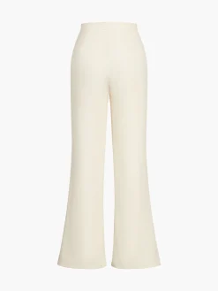 Solid Straight Leg Pants