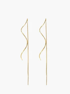 Spiral Tassel Earrings