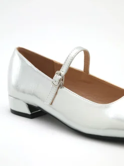 Square Toe Block Heel Mary Jane Shoes