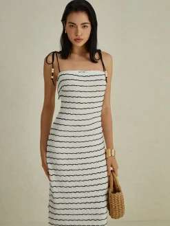 Stripe Cami Long Dress