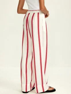Striped Wide Leg Pants