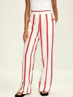 Striped Wide Leg Pants