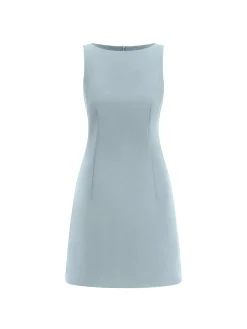 Suiting Sleeveless Short Dress