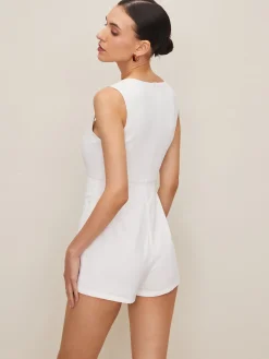 Summer Square Neck Sleeveless Skort
