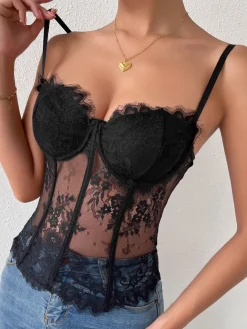 Sweetheart Lace Cami Top
