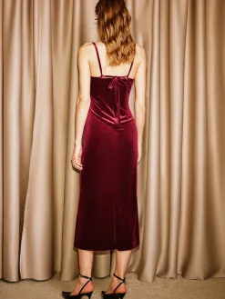Sweetheart Velvet Cami Dress