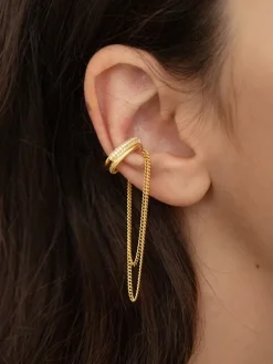 Tassel Single Ear Bone Clip