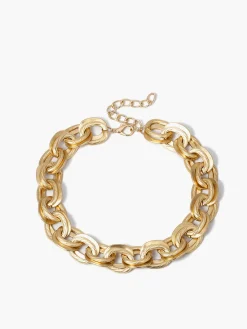 Thick Golden Link Necklace