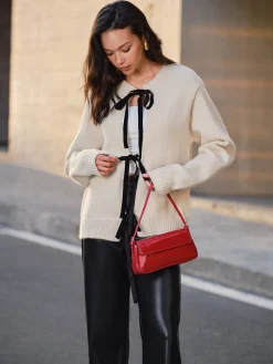 Tie Front Knit Top