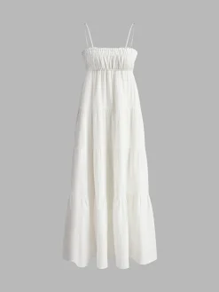 Tiered Cami Long Dress