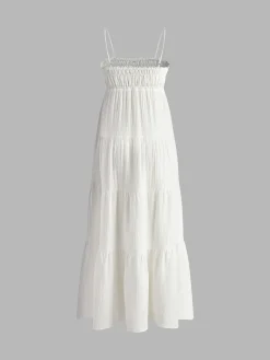 Tiered Cami Long Dress