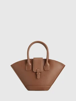 Top Handle Basket Bag