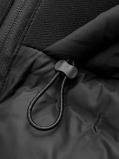 Turtleneck Hooded Slim Winter Coat