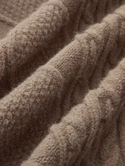Turtleneck Knotted Sweater Vest