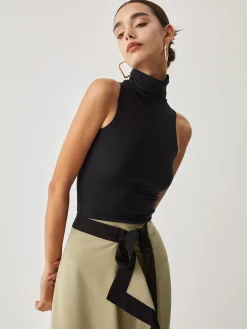 Turtleneck Rib Top