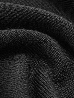 Two Tone Panel Knit Top
