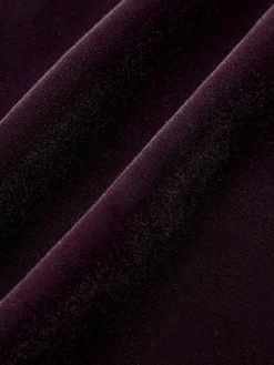 Two Way Bow-Decor Velvet Tube Dress