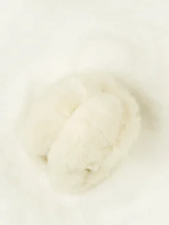 Two-Tone Faux Fur Earmuffs