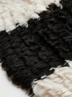 Two-Tone Fuzzy Scarf