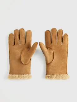 Utility Lambswool Suede Gloves