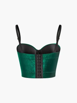 Velvet Corset Cami Top