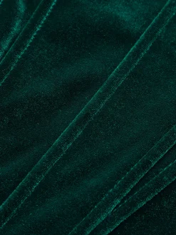 Velvet Piping Corset