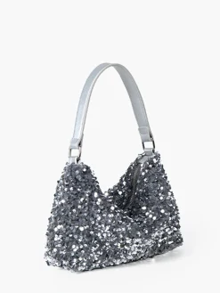 Velvet Sequins Armpit Bag