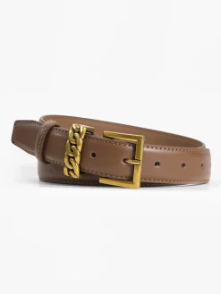 Versatile Pin Buckle Leather Belt