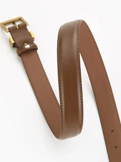 Versatile Pin Buckle Leather Belt