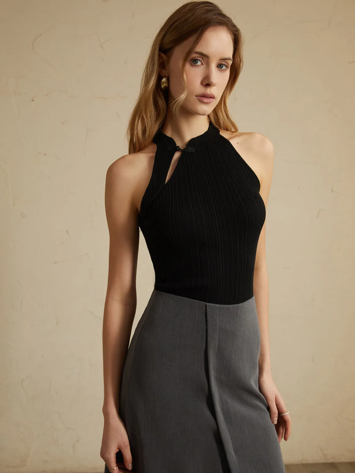 Vintage Button Sweater Vest