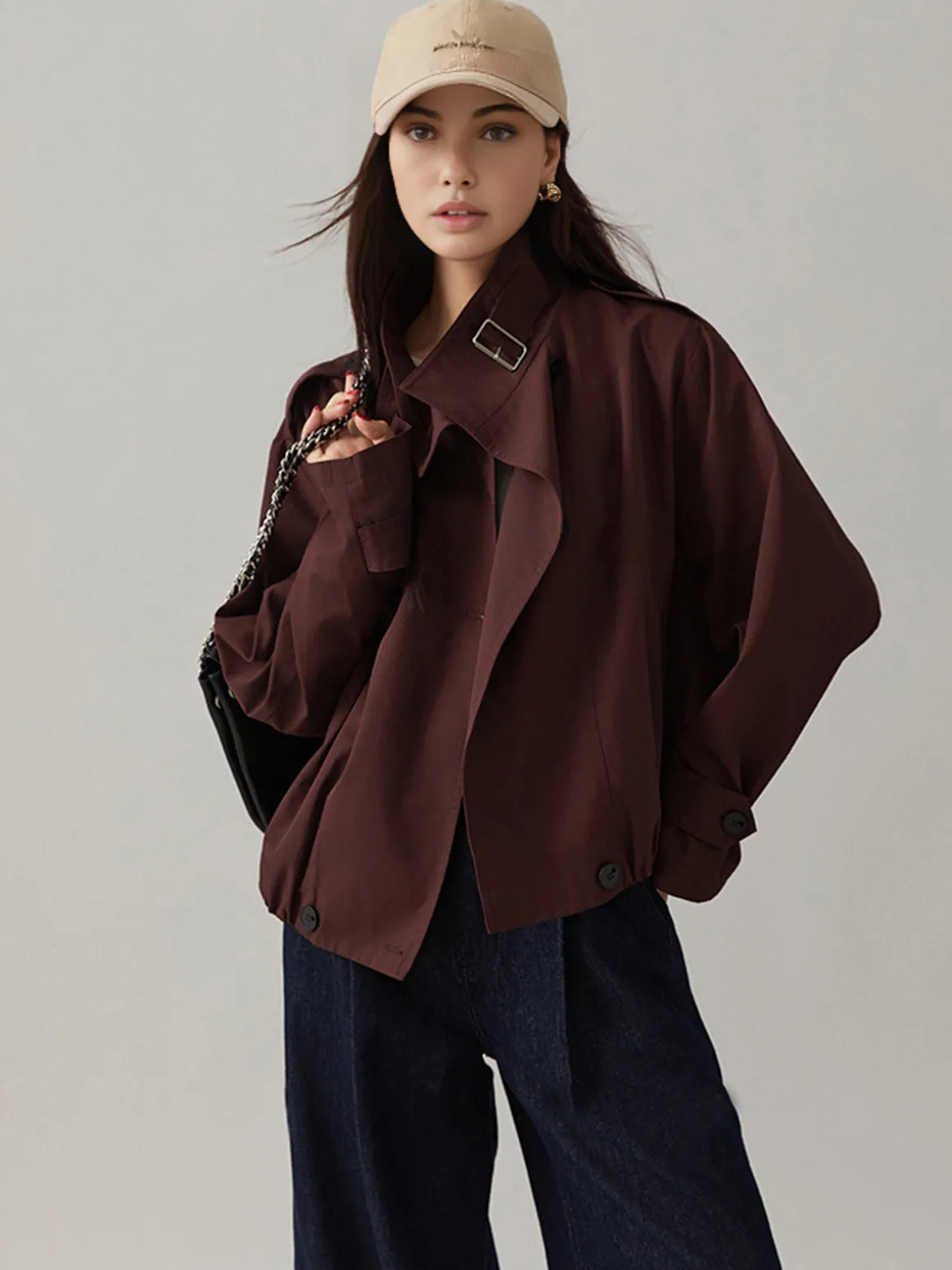 Vintage Loose Trench Coat