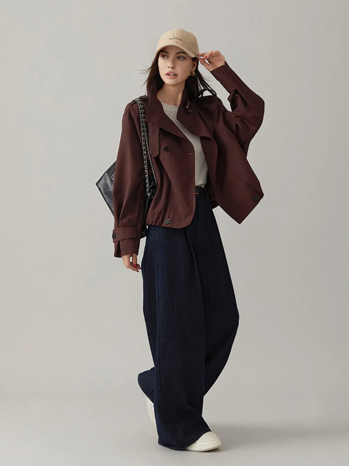 Vintage Loose Trench Coat