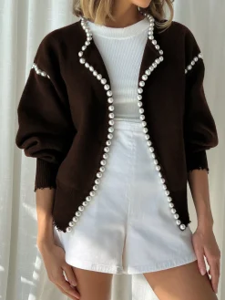 Vintage Pearl Edge Cardigan