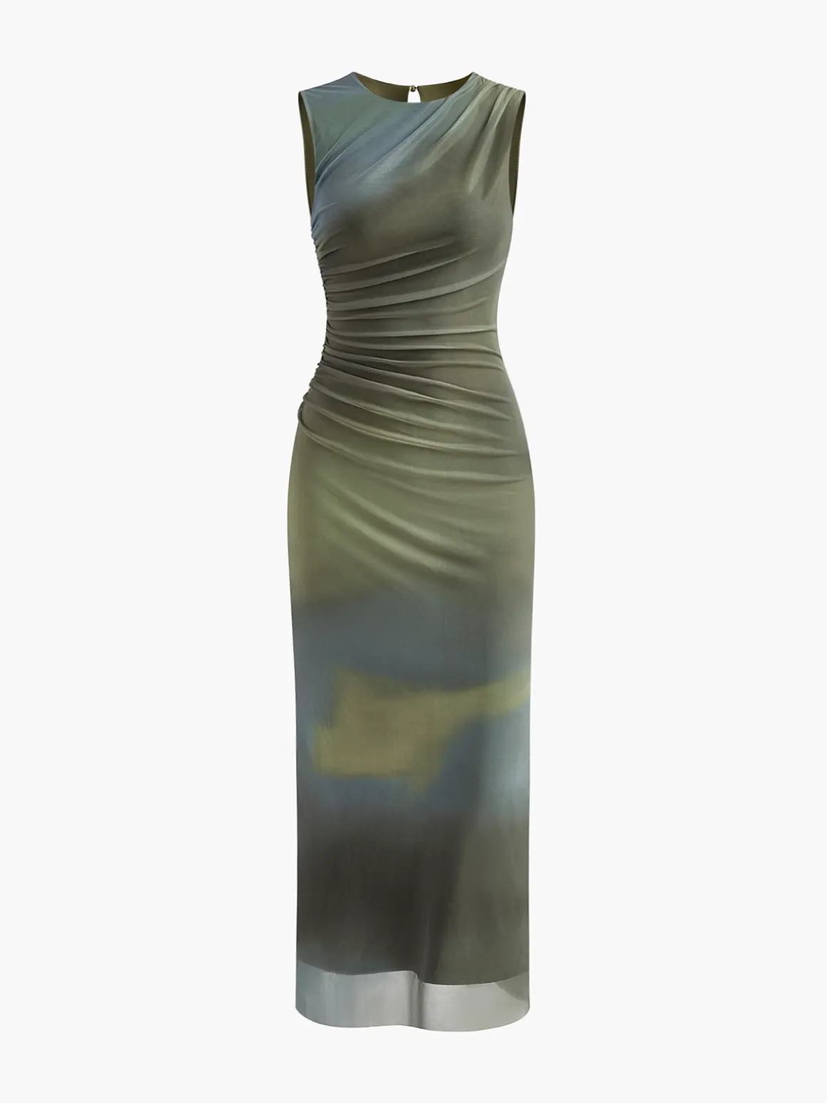Vintage Pleated Tulle Dress