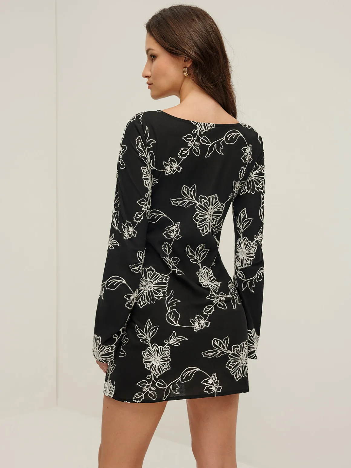 Vintage Pure Cotton Jacquard Dress