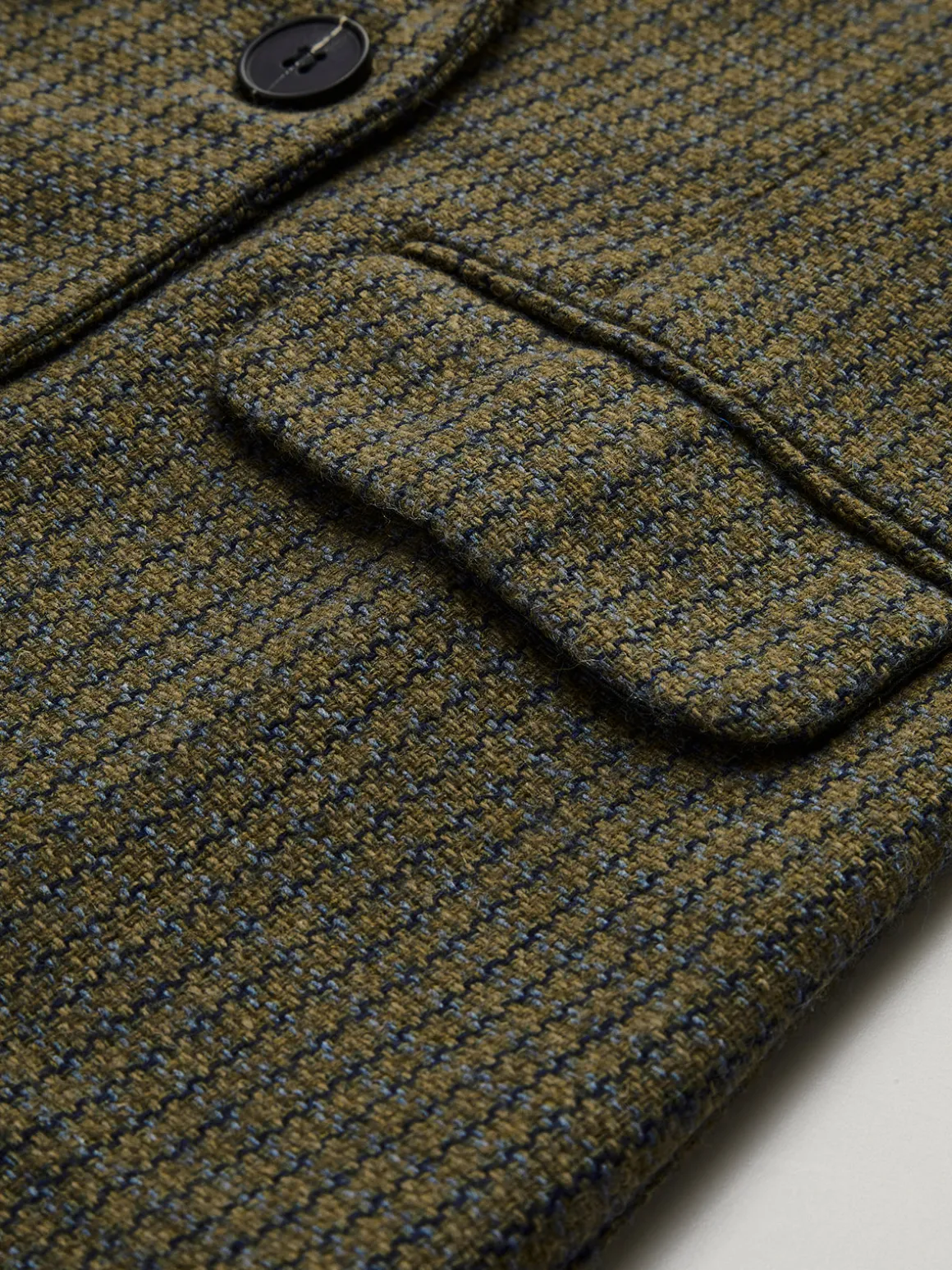 Vintage Tweed Plaid Blazer