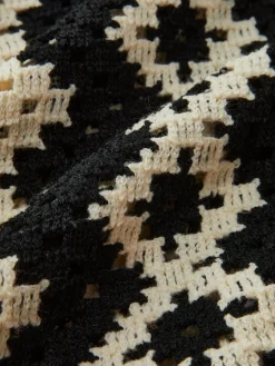 V-Neck Chevron Breasted Cardigan