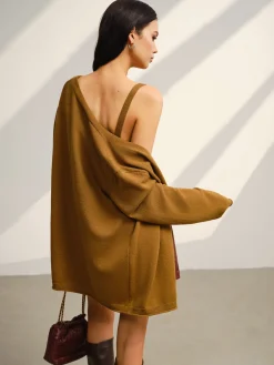 V-Neck Ribbed Sweater Co-ords