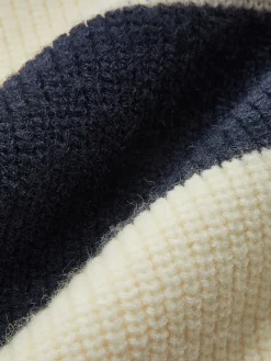 V-Neck Striped Sweater Vest