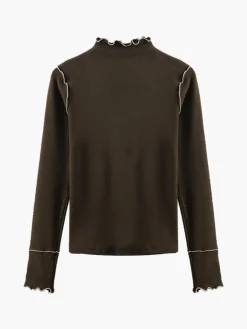 Wave Trim Jersey Slim T-Shirt