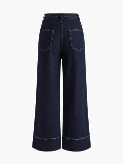 Wide Leg Denim Jeans