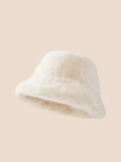 Winter Plush Bucket Hat