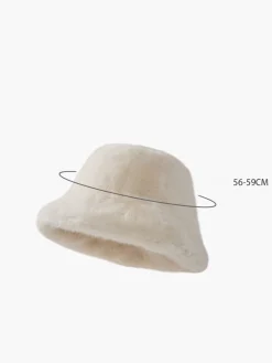 Winter Plush Bucket Hat