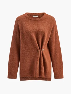 Wool-Blend Beaded-Detail Sweater