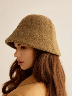 Wool-Blend Bucket Hat