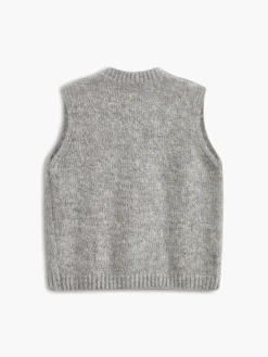 Wool-Blend Soft Sweater Vest