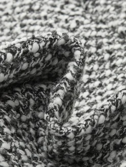 Wool-Blend Tweed Pockets Shorts