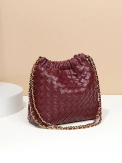Woven Top-Handle & Shoulder Bag