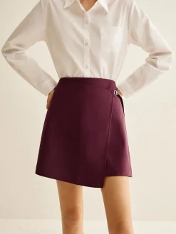 Wrap Mini Skirt